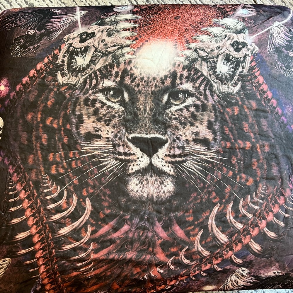 The Kooples 100% silk scarf